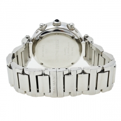 Pre Owned Balmain Mother Of Pearl Stainless Steel Diamonds B5793.33.82 Women's Wristwatch 35 mm