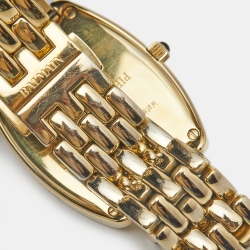 Pre Owned Balmain Silver Gold Plated Stainless Steel Arcade B1733 Women's Wristwatch 30 mm 