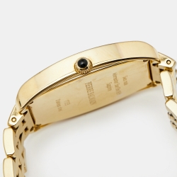 Pre Owned Balmain Silver Gold Plated Stainless Steel Arcade B1733 Women's Wristwatch 30 mm 