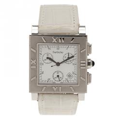 Barthelay White Stainless Steel Les Sloanes Women's Wristwatch 31MM