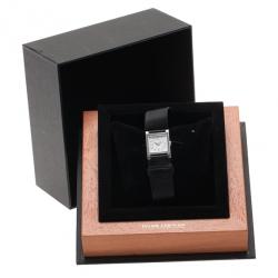 Pre Owned Baume & Mercier White Stainless Steel Vice Versa Women's Wristwatch 20MM