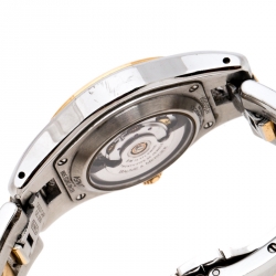 Pre Owned Baume & Mercier Mother of Pearl Two-Tone Stainless Steel Linea 10114 Women's Wristwatch 27 MM