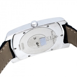 Baume & Mercier Stainless Steel Leather Hampton Women's Wristwatch 26 mm