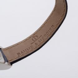 Pre Owned Baume & Mercier Quartz Ladies Watch Mint 