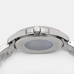Pre Owned Bernhard H. Mayer Silver White Stainless Steel Force Artemis Women's Wristwatch 37 mm