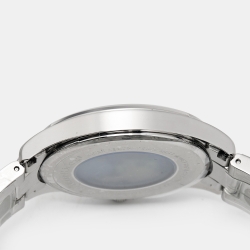 Pre Owned Bernhard H. Mayer Silver White Stainless Steel Force Artemis Women's Wristwatch 37 mm