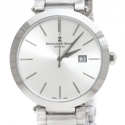 Pre Owned Bernhard H. Mayer Silver Stainless Steel Aurora Women's Wristwatch 40 mm