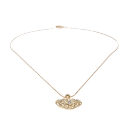 Bernhard H. Mayer Clara Diamond 18K Yellow Gold Heart Pendant