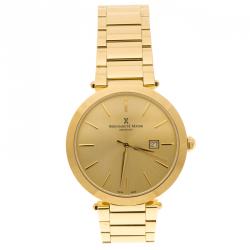 Bernhard H. Mayer Gold Plated Stainless Steel Aurora Women's Wristwatch 40 mm