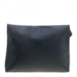 Borbonese Navy Blue PVC Clutch