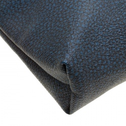 Borbonese Navy Blue PVC Clutch
