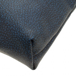 Borbonese Navy Blue PVC Clutch