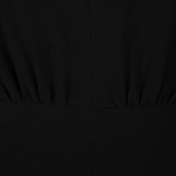 مملوكة مسبقًا Boss By Hugo Boss Black V-Neck Sleeveless Diwendyn Maxi Dress M