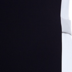 Pre Owned فستان بوس باي هوغو بوس هالاني كتل لونية بلا أكمام M