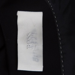 Pre Owned فستان بوس باي هوغو بوس هالاني كتل لونية بلا أكمام M