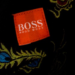 مملوكة مسبقًا Boss Orange by Hugo Boss Multicolor Tartan Plaid Draped Zip Detail Skirt M