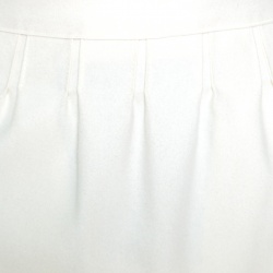 Pre Owned Boss By Hugo Boss Cream Wool Vadelle Skirt M
