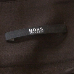 مملوكة مسبقًا Boss By Hugo Boss Brown High Waist Pencil Skirt M