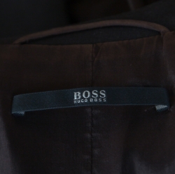 Boss by Hugo Boss Brown Wool Tailored Juicy Blazer S