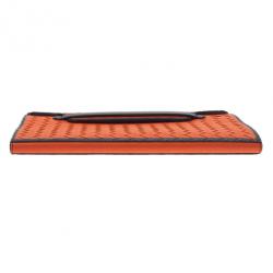 مملوكة مسبقًا Bottega Veneta Orange Leather iPad Mini Cover