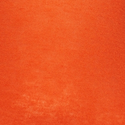 Bottega Veneta Orange Superfine Cashmere Knit Sleeveless Top S