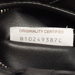 Pre Owned Bottega Veneta Black Intrecciato Leather Mini Jodie Hobo