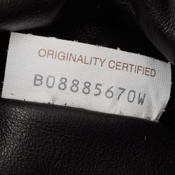 مملوكة مسبقًا حقيبة بوتيغا فينيتا بوش جلد أحمر داكن صغيرة