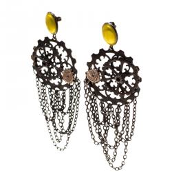 Pre Owned أقراط بوتيغا فينيتا أنغراناغي فضة