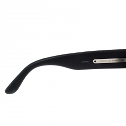 Bottega Veneta Black Polarized BV0007S Wayfarer Sunglasses