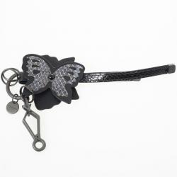 Pre Owned Bottega Veneta Watersnake Butterfly Keyring