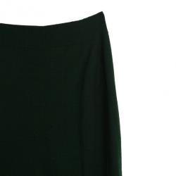 Pre Owned Bottega Veneta Strapless Wool Dress M