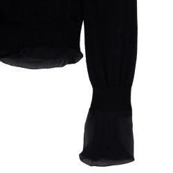 Bottega Veneta Silk and Cashmere Cardigan S