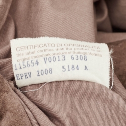 Pre Owned Bottega Veneta Brown Intrecciato Leather Large Veneta Hobo