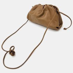 Pre Owned Bottega Veneta Butter Calf The Pouch Crossbody Bag