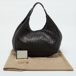 Pre Owned Bottega Veneta Intrecciato Leather Intrecciato Campana Hobo