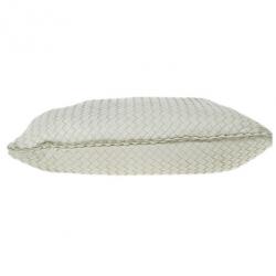 Pre Owned Bottega Veneta Cream Nappa Intrecciato Medium Hobo