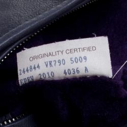 Pre Owned حقيبة بوتيغا فينيتا تينا جلد بني داكن