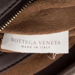 مملوكة مسبقًا Bottega Veneta Green/Brown Lizard Limited Edition 033/200 Frame Satchel