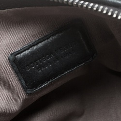 Bottega Veneta Black Intrecciato Leather Pouch