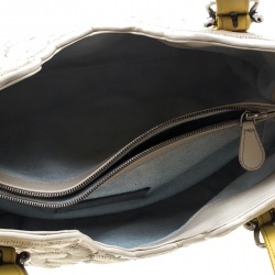 مملوكة مسبقًا Bottega Veneta Multicolor Intrecciato Embroidered Leather Limited Edition 141/300 Tote