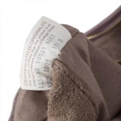 مملوكة مسبقًا Bottega Veneta Purple Leather Intrecciato Hobo