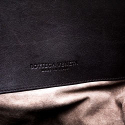 Bottega Veneta Brown Intrecciato Leather and Suede Tote