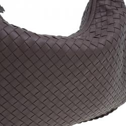 Pre Owned Bottega Veneta Brown Intrecciato Nappa Hobo