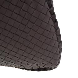 Pre Owned Bottega Veneta Brown Intrecciato Nappa Hobo