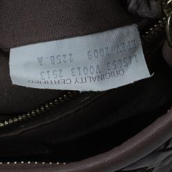 Pre Owned Bottega Veneta Brown Intrecciato Nappa Hobo