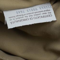 Pre Owned Bottega Veneta Beige Intrecciato Nappa Hobo