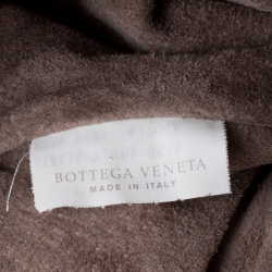 Pre Owned Bottega Veneta Blue/White Intrecciato Leather Bucket Bag