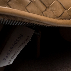 مملوكة مسبقًا Bottega Veneta Brown Intrecciato Leather Nodini Shoulder Bag