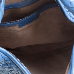 Pre Owned حقيبة بوتيغا فينيتا فينيتا جلد انترشياتو وردية فاتحة