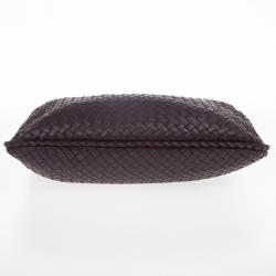 مملوكة مسبقًا Bottega Veneta Maroon Intrecciato Nappa Hobo